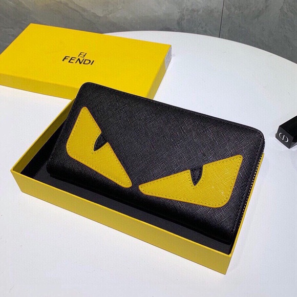 Fendi eye-style zipper bag